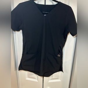 Wonderwinks Black Scrub Set w/ jogger pants SIZE XS